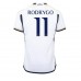 Real Madrid Rodrygo Goes #11 Hjemmedrakt 2023-24 Korte ermer